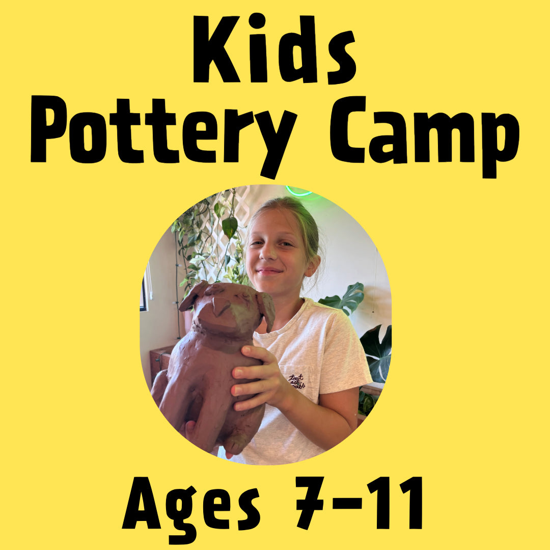 Kids Pottery Camp (Ages 7-11)