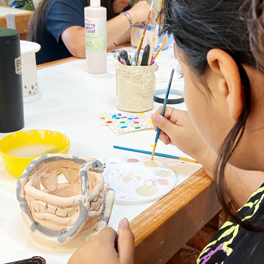 Kids Pottery Camp (Ages 7-11)